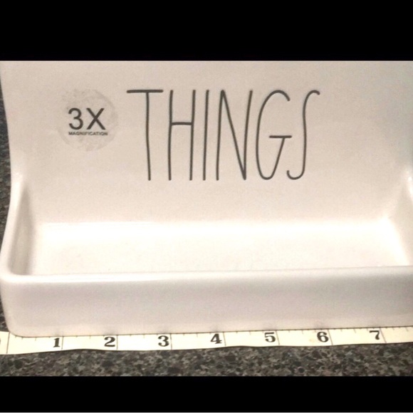 Rae Dunn Ceramic Caddy. Use for Hair Brush Comb or Makeup 💄. 👍🏼 - Picture 1 of 5